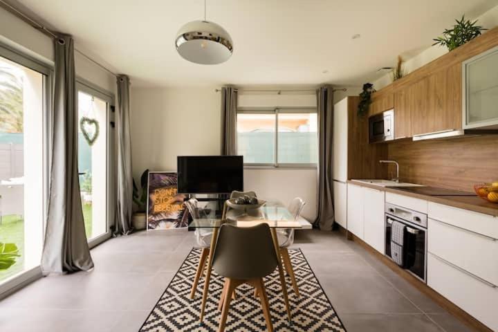 Stylish New 1 Bedroom Apartment In Juan Les Pins Antibes Bagian luar foto